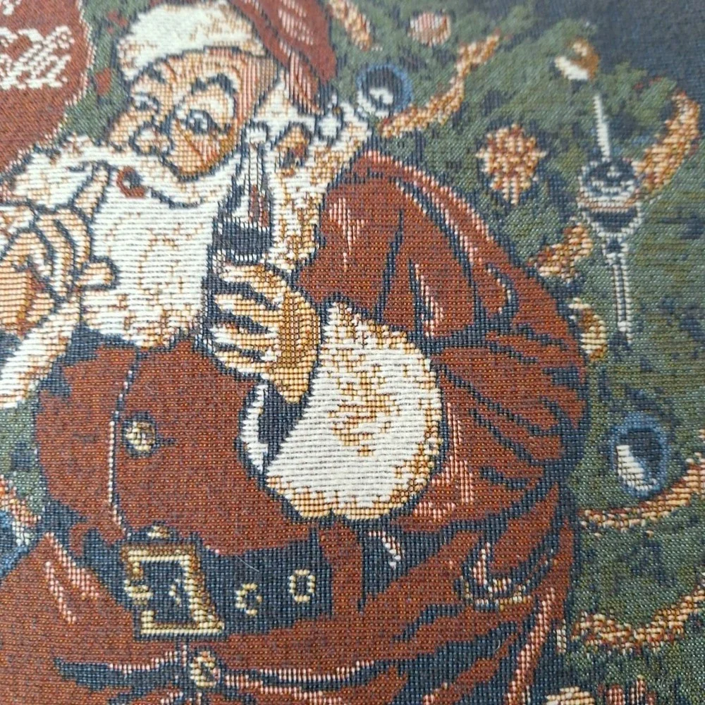 Vintage 1993 Coca Cola Christmas Throw Pillow 